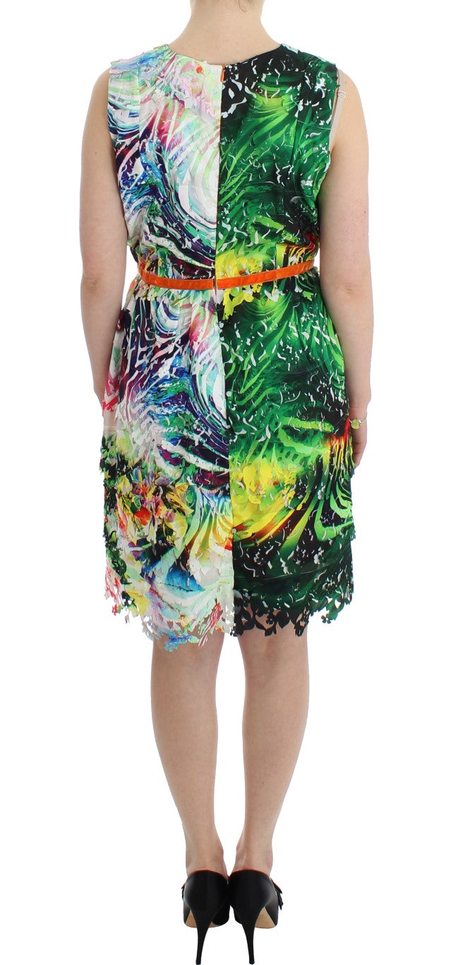 Lanre Da Silva Ajayi Multicolor Sheath Dress - Artistic Elegance