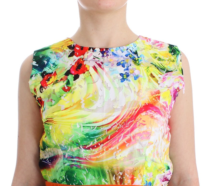 Lanre Da Silva Ajayi Multicolor Sheath Dress - Artistic Elegance