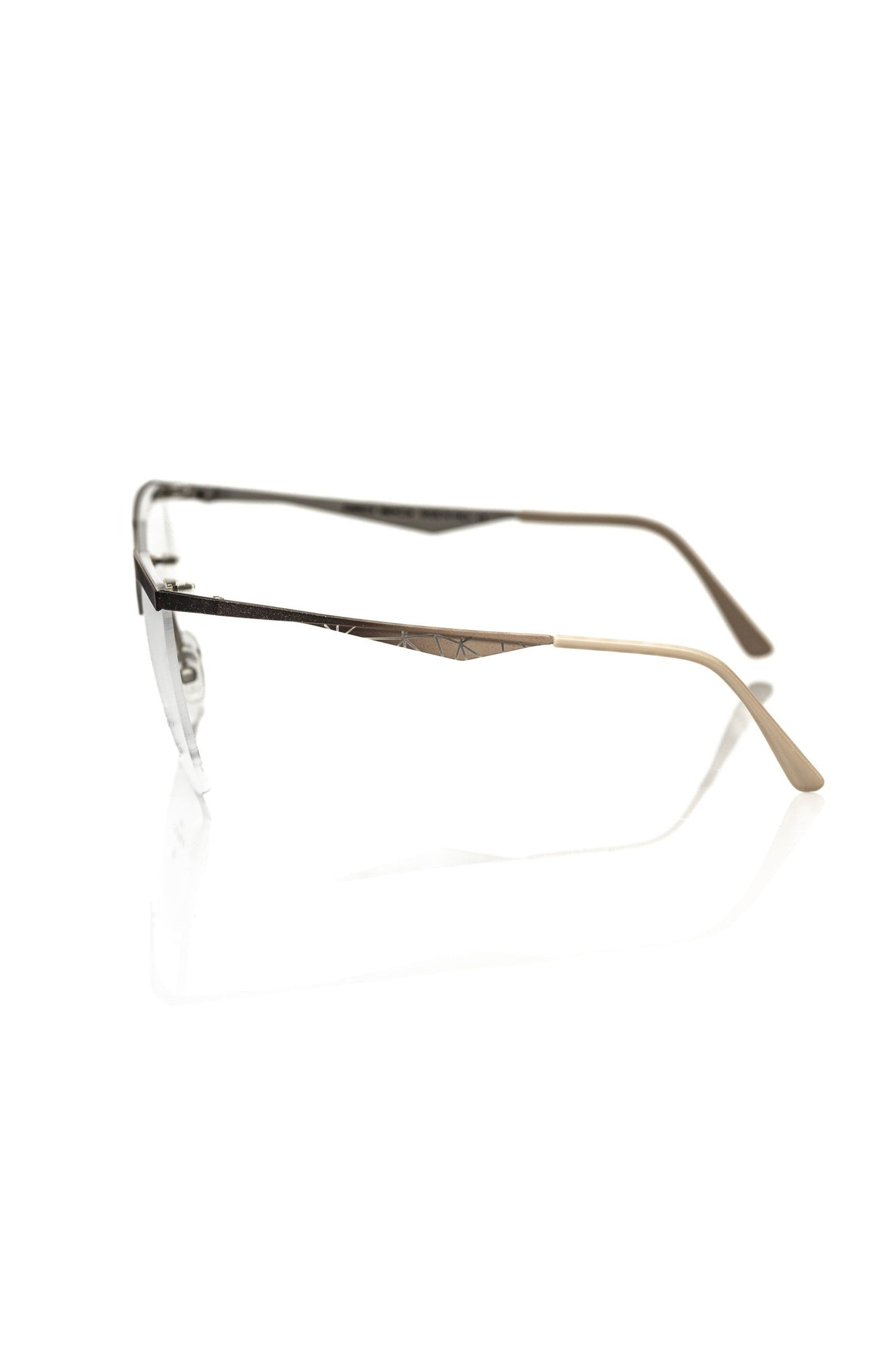 Frankie Morello Gold Metallic Women Frame