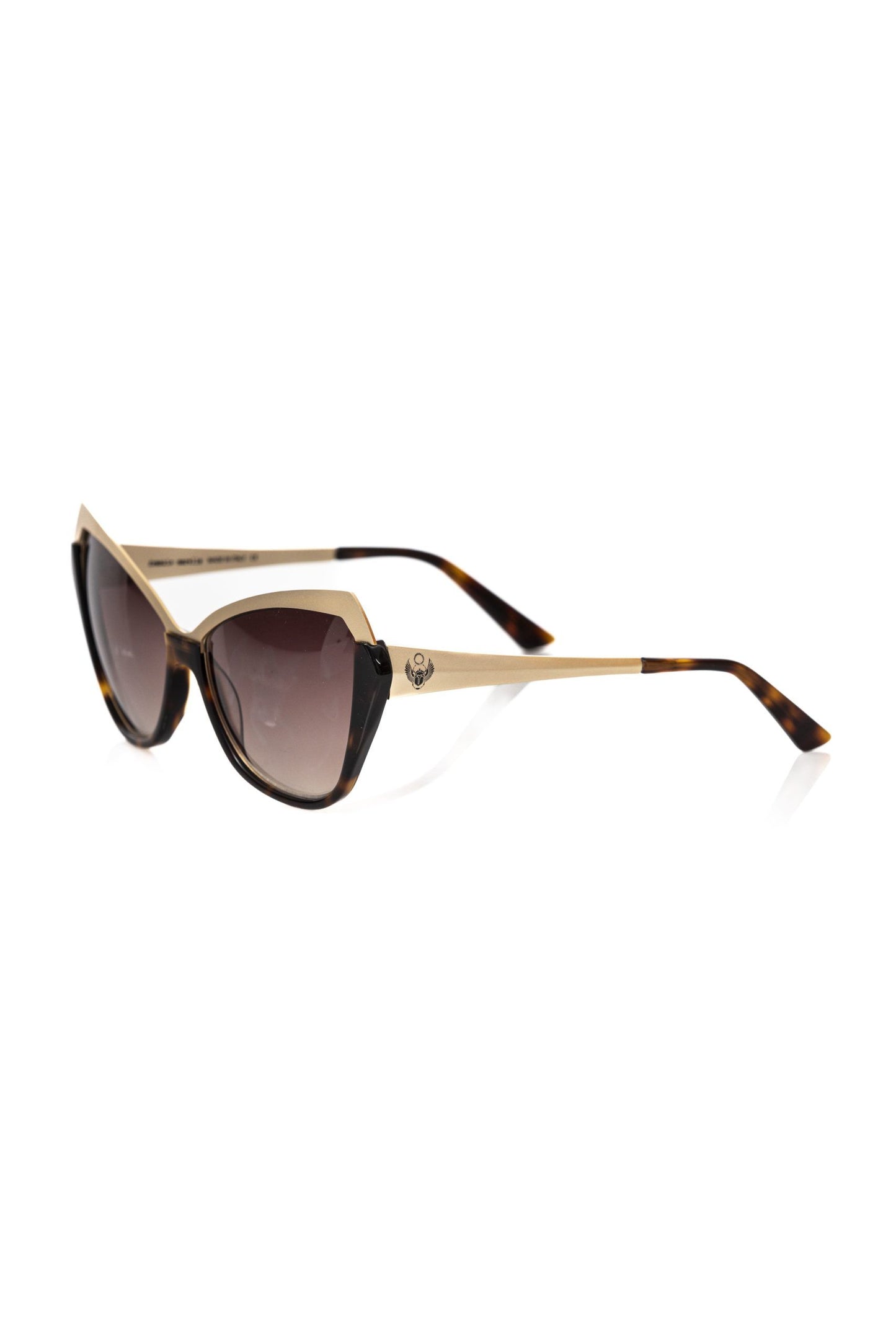 Frankie Morello Black Acetate Sunglasses for Women