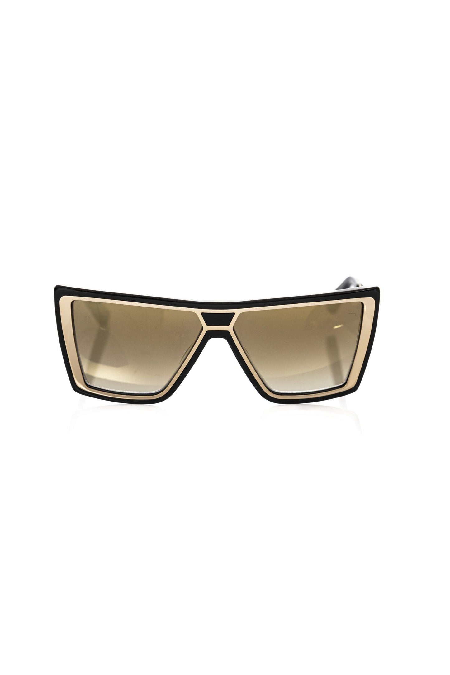 Frankie Morello Black Acetate Sunglasses for Women