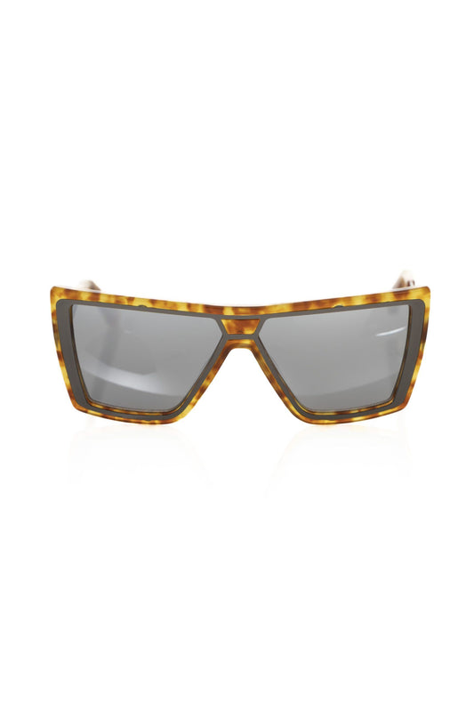 Frankie Morello Brown Acetate Sunglasses for Women