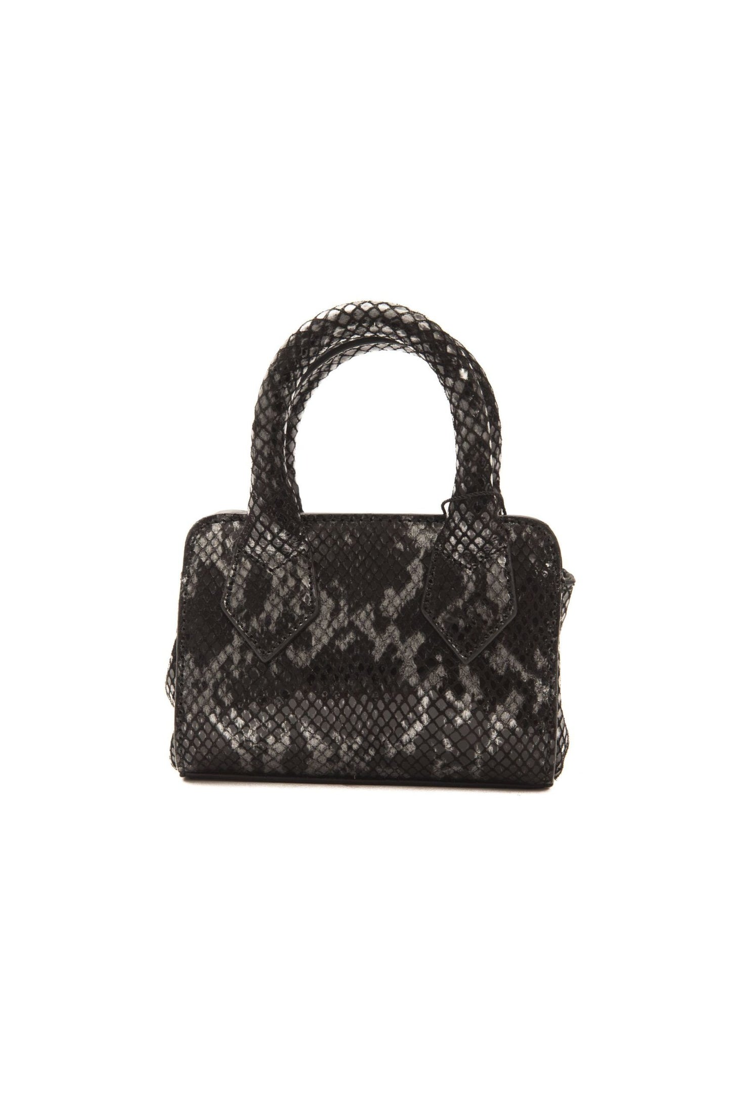 Pompei Donatella Chic mini bag in leather with python print