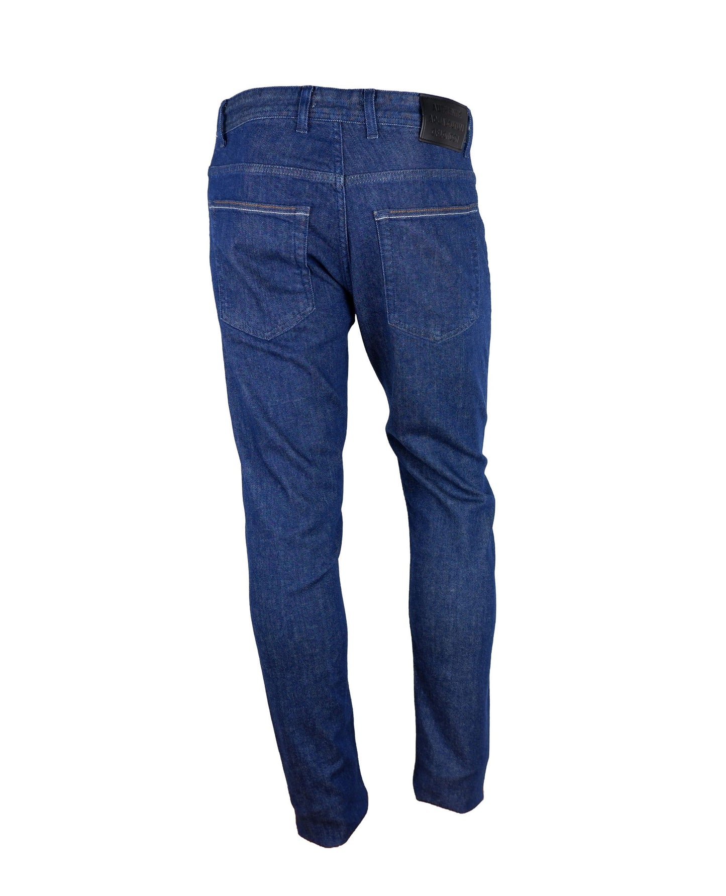 Aquascutum Elegant dark blue cotton denim jeans