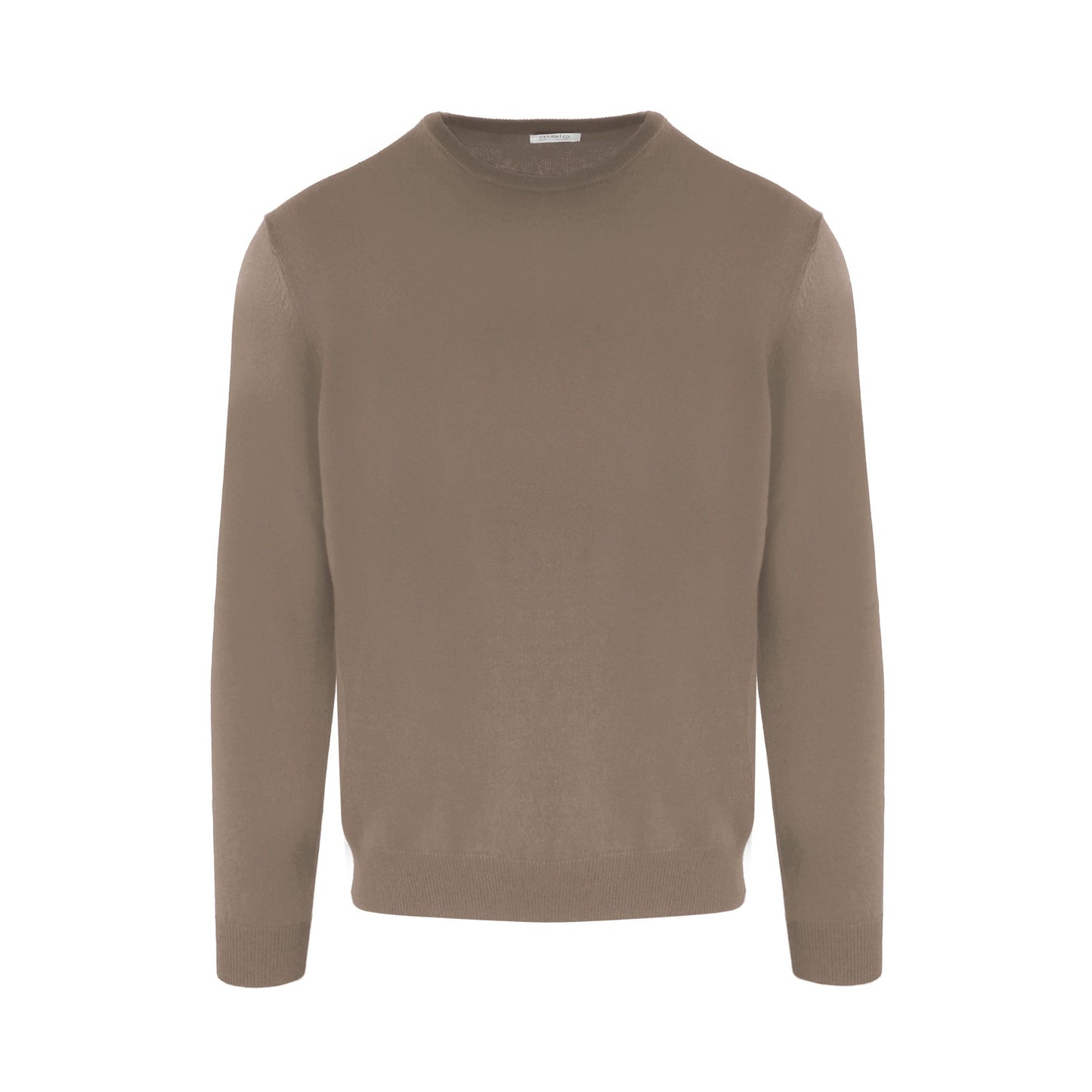 Malo Beige Kaschmir Pullover für Männer