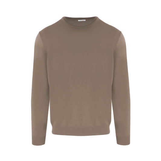 Malo Beige Cashmere Sweater for Men