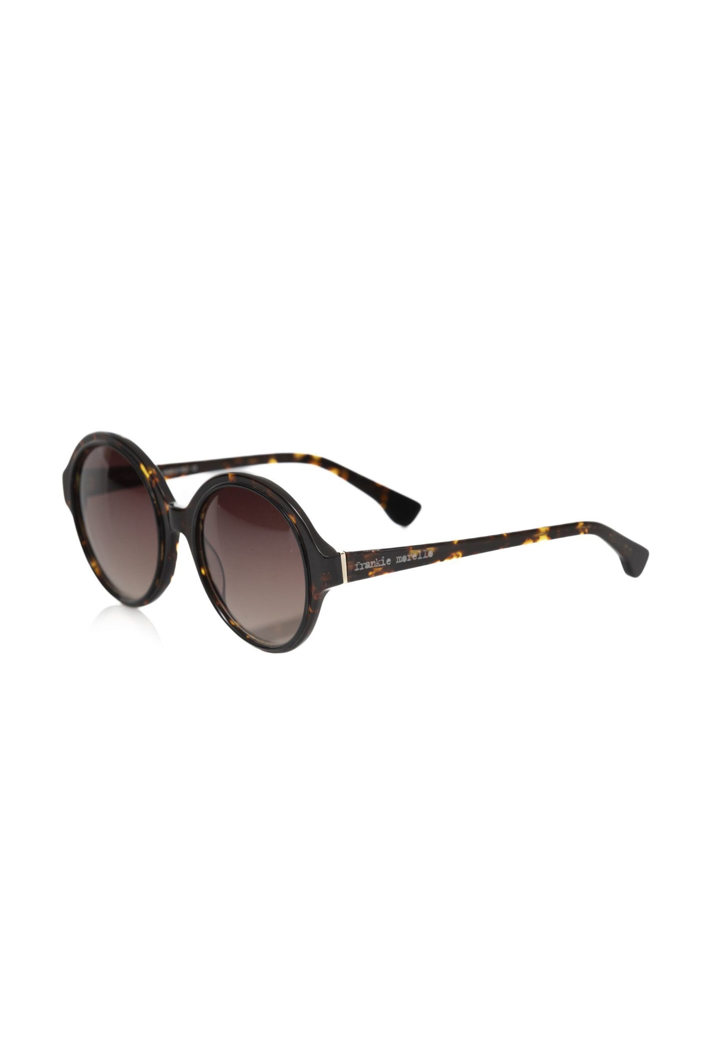 Frankie Morello Black Acetate Sunglasses for Women