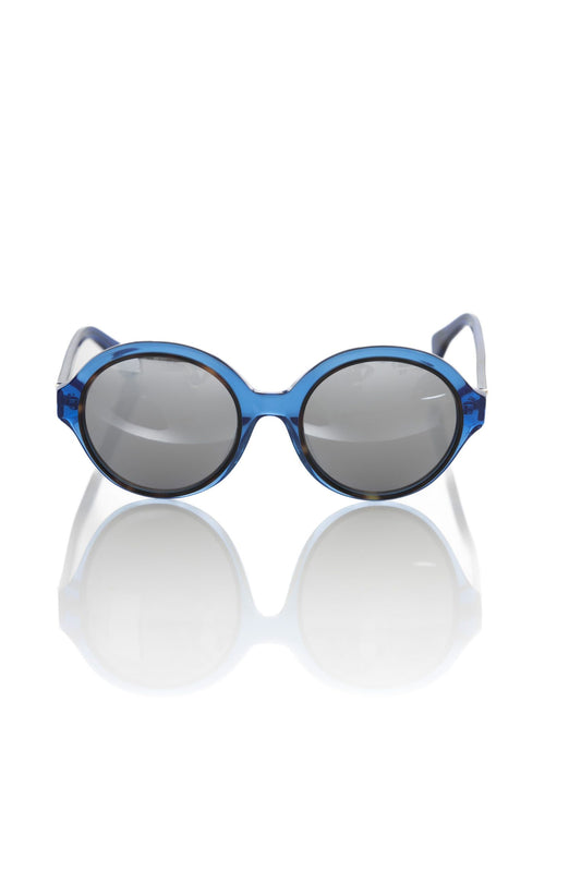 Frankie Morello Blue Acetate Sunglasses for Women