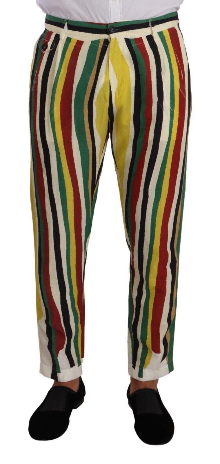 Dolce &amp; Gabbana Elegant striped skinny pants