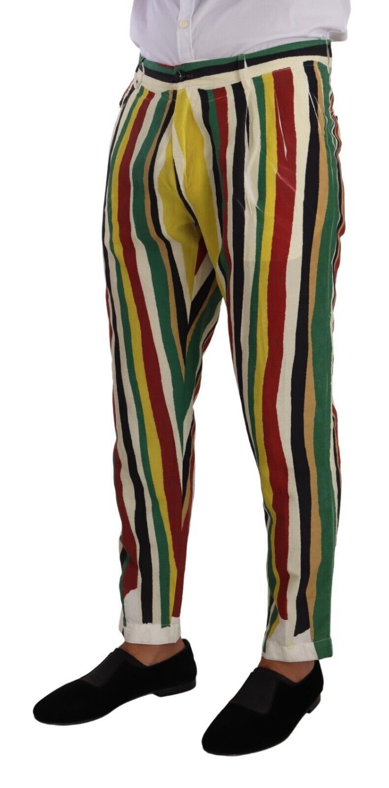 Dolce &amp; Gabbana Elegant striped skinny pants