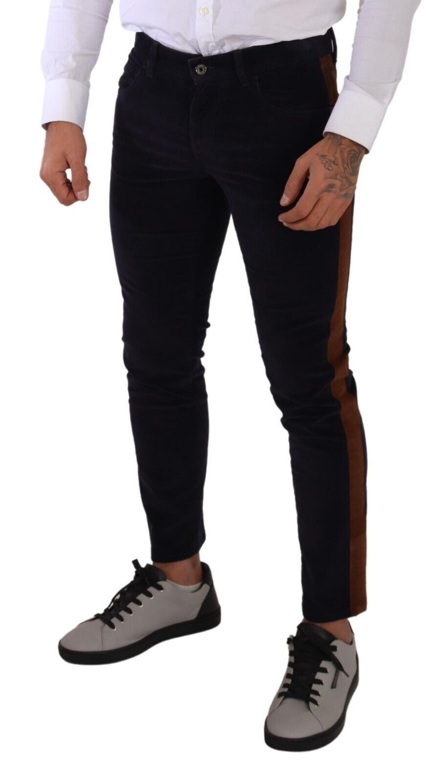 Dolce &amp; Gabbana Elegant slim fit denim for the modern man