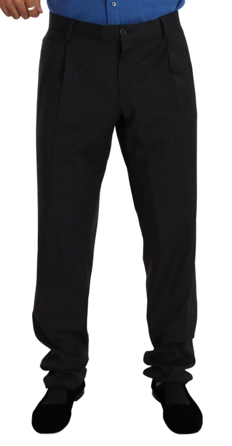 Dolce &amp; Gabbana Elegant Gray Formal Men's Pants