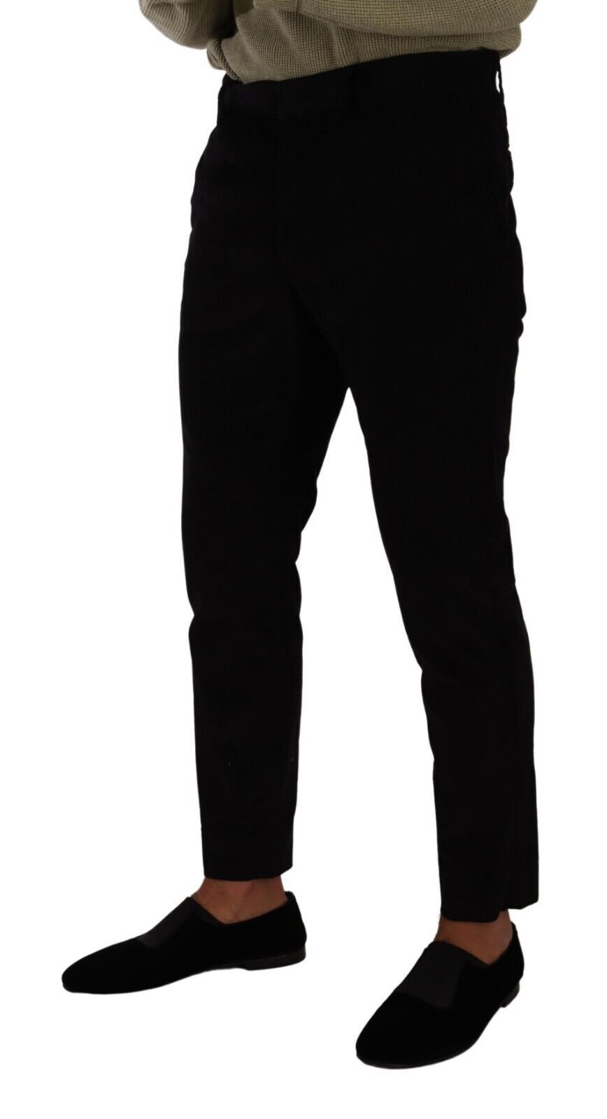 Dolce & Gabbana Elegante Slim Fit Cord Skinny-Hose