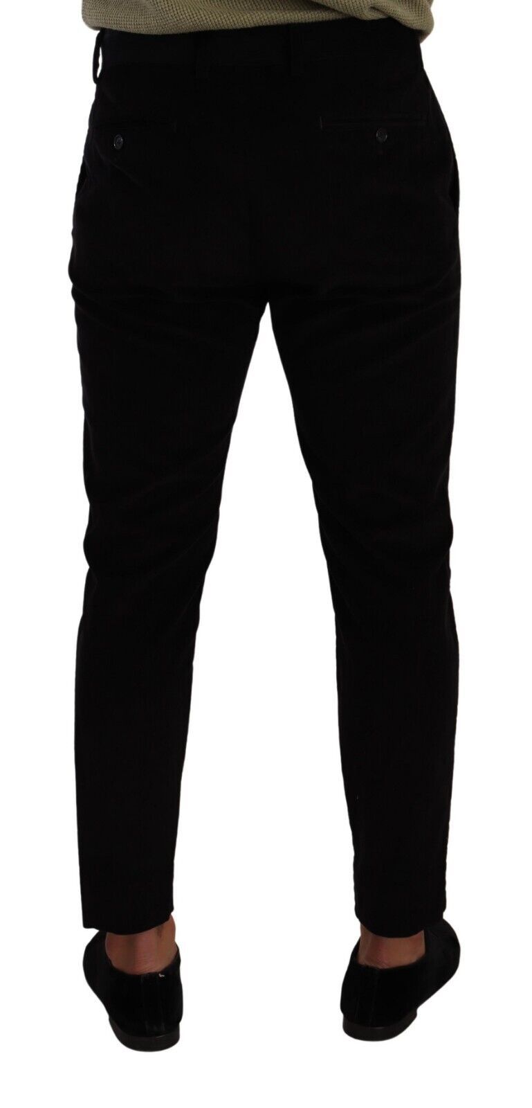 Dolce & Gabbana Elegante Slim Fit Cord Skinny-Hose