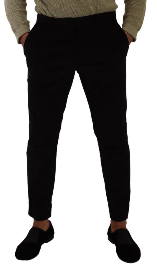 Dolce &amp; Gabbana Elegant slim fit corduroy skinny trousers