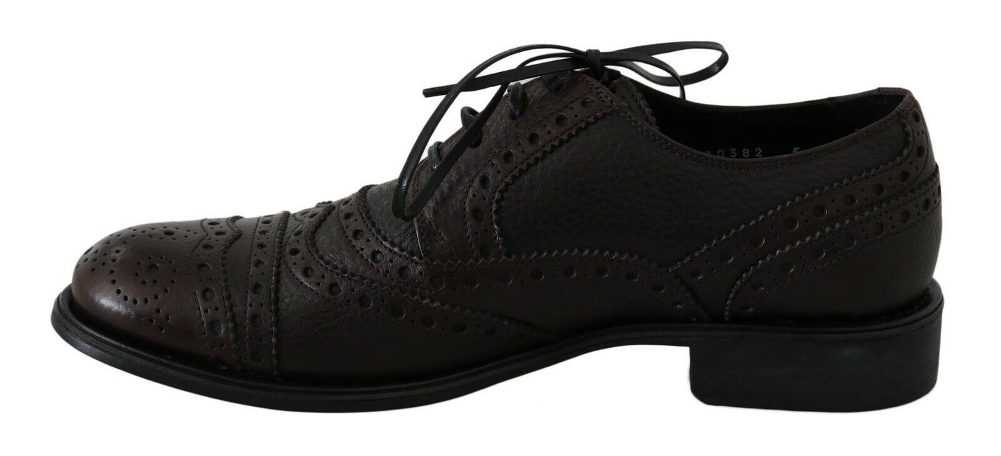 Dolce &amp; Gabbana Elegant Wingtip Derby Shoes