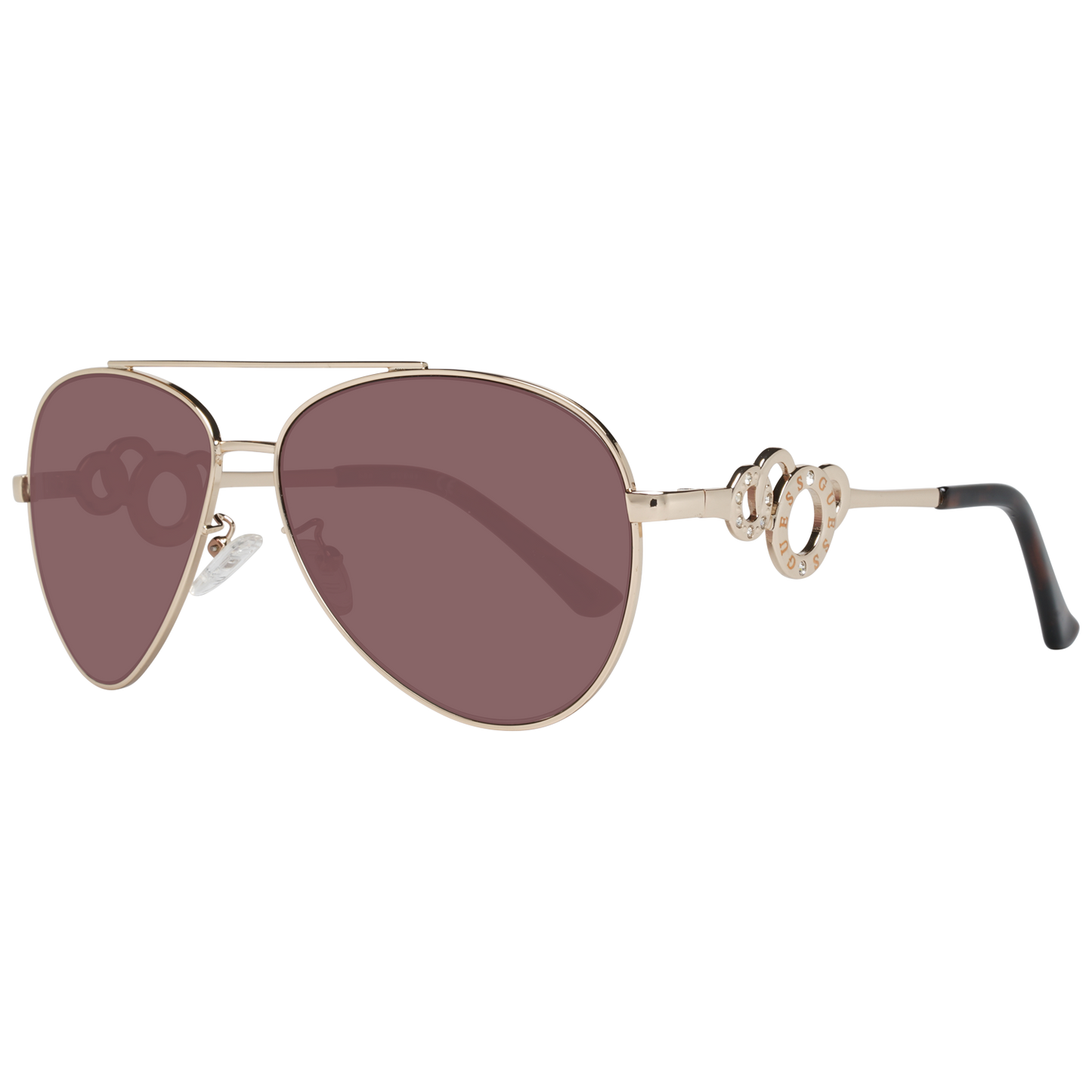 Guess Gold Frauen Sonnenbrille