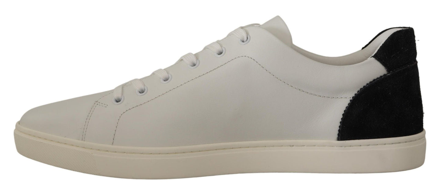 Dolce &amp; Gabbana Elegant low-top sneakers in white leather