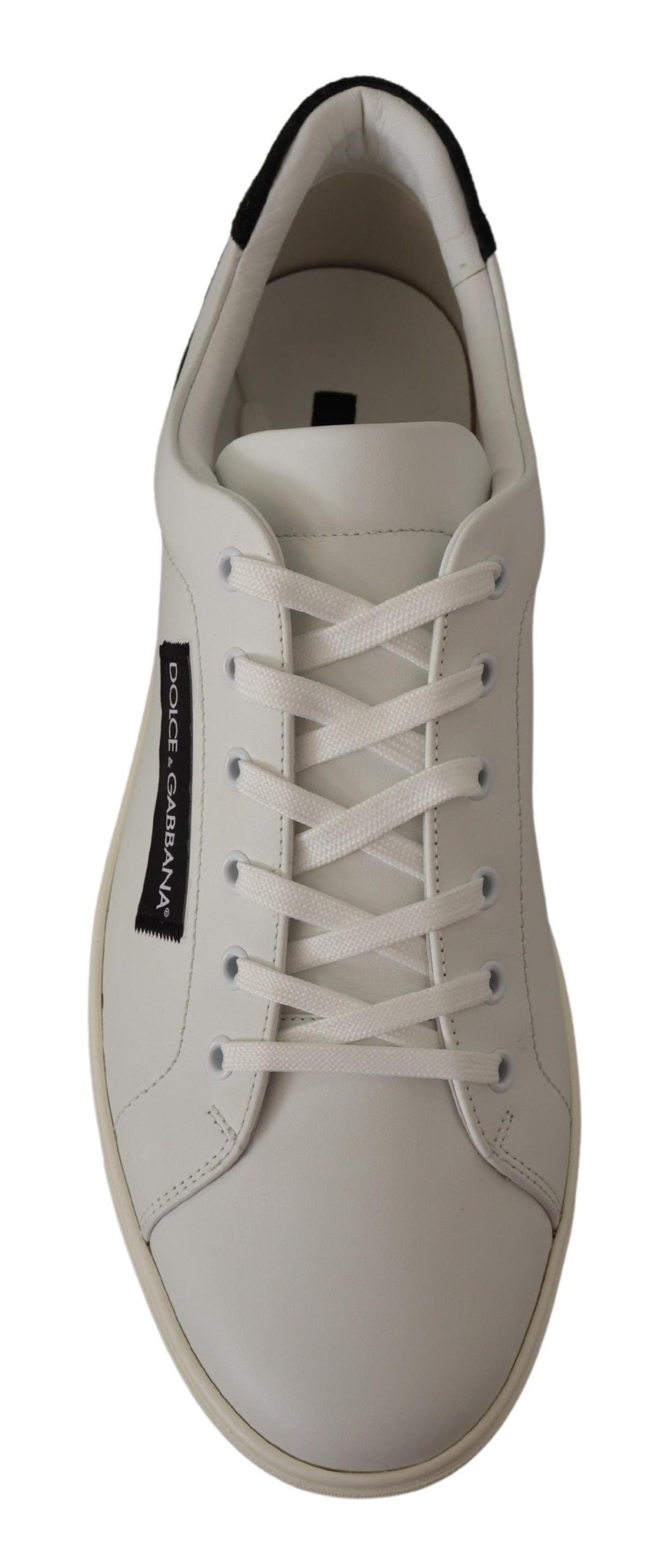 Dolce &amp; Gabbana Elegant low-top sneakers in white leather