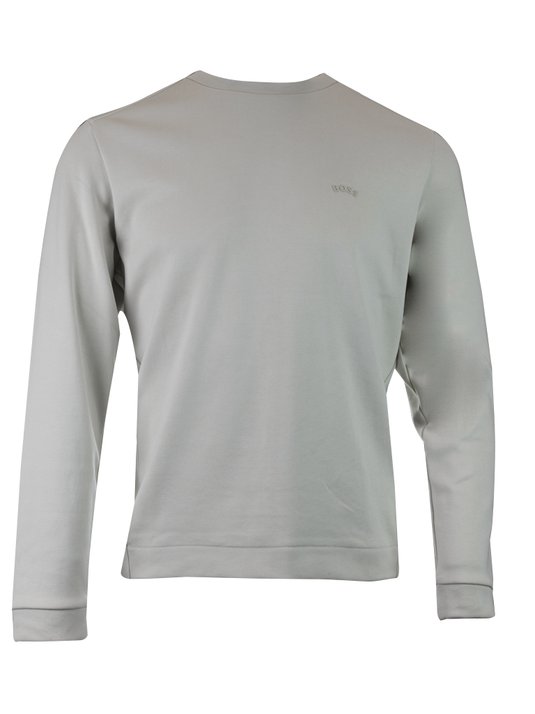 Hugo Boss Elegant sweatshirt made of beige cotton