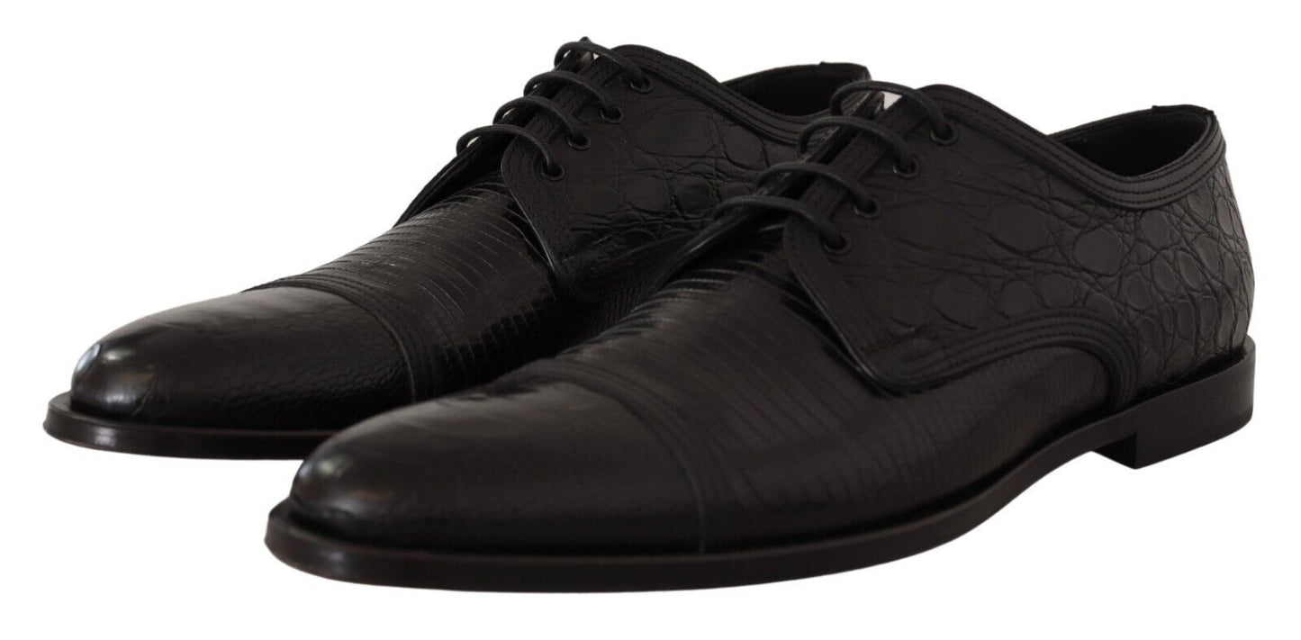 Dolce &amp; Gabbana Exotic Leather Lace-Up Shoes for Work