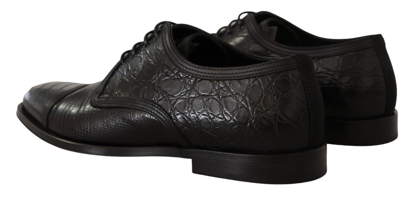 Dolce &amp; Gabbana Exotic Leather Lace-Up Shoes for Work