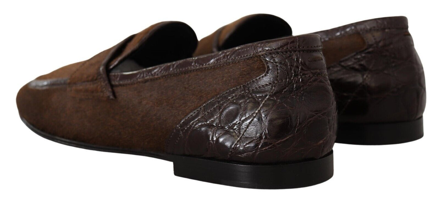 Dolce &amp; Gabbana Exquisite Loafers in Exotic Leather