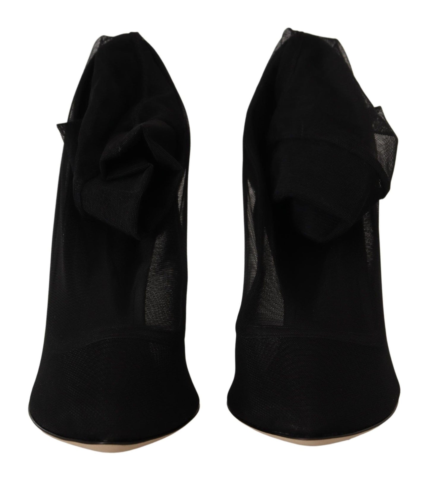 Dolce &amp; Gabbana Elegant Stretch Sock Boot Pumps