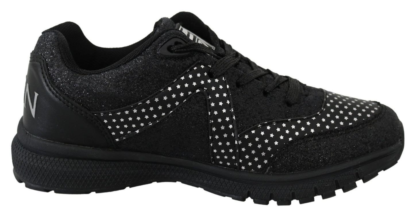 Plein Sport Elegant Black Runners Jasmines Sneakers