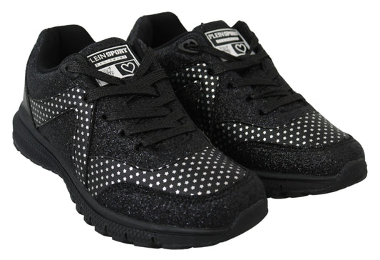 Plein Sport Elegant Black Runners Jasmines Sneakers