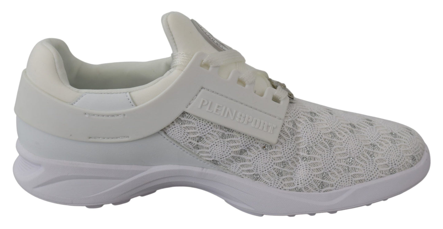 Plein Sport Smooth White Runner Beth Sport Sneakers