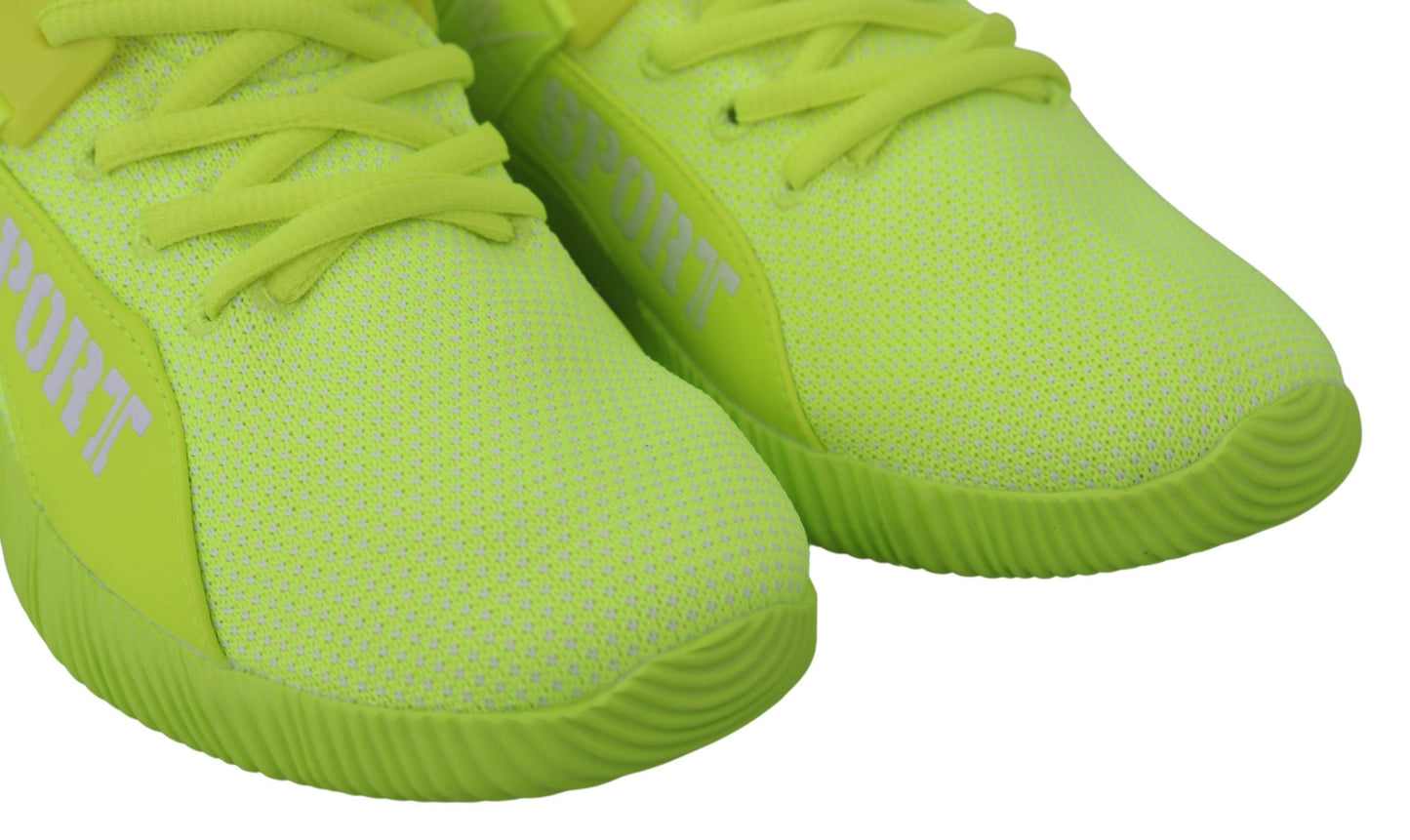 Plein Sport Electrify your step with the yellow Carter Sport sneakers