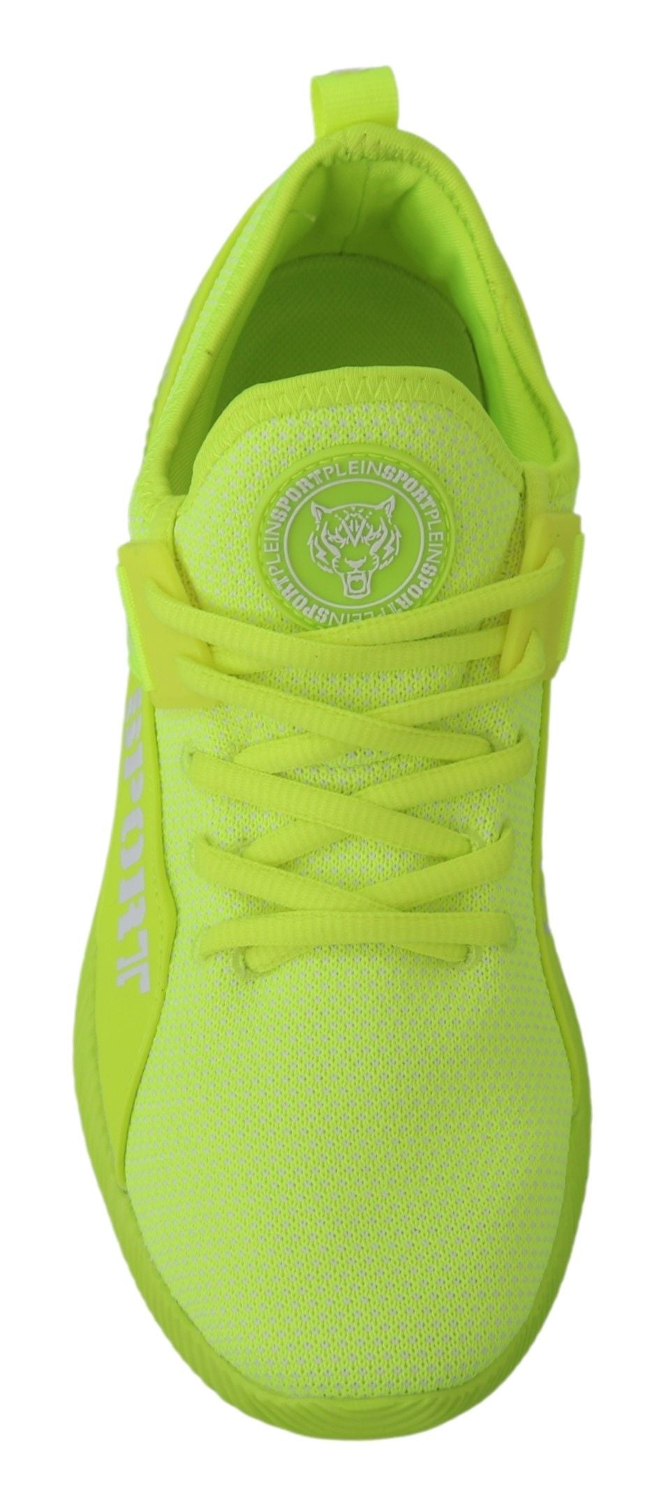 Plein Sport Electrify your step with the yellow Carter Sport sneakers