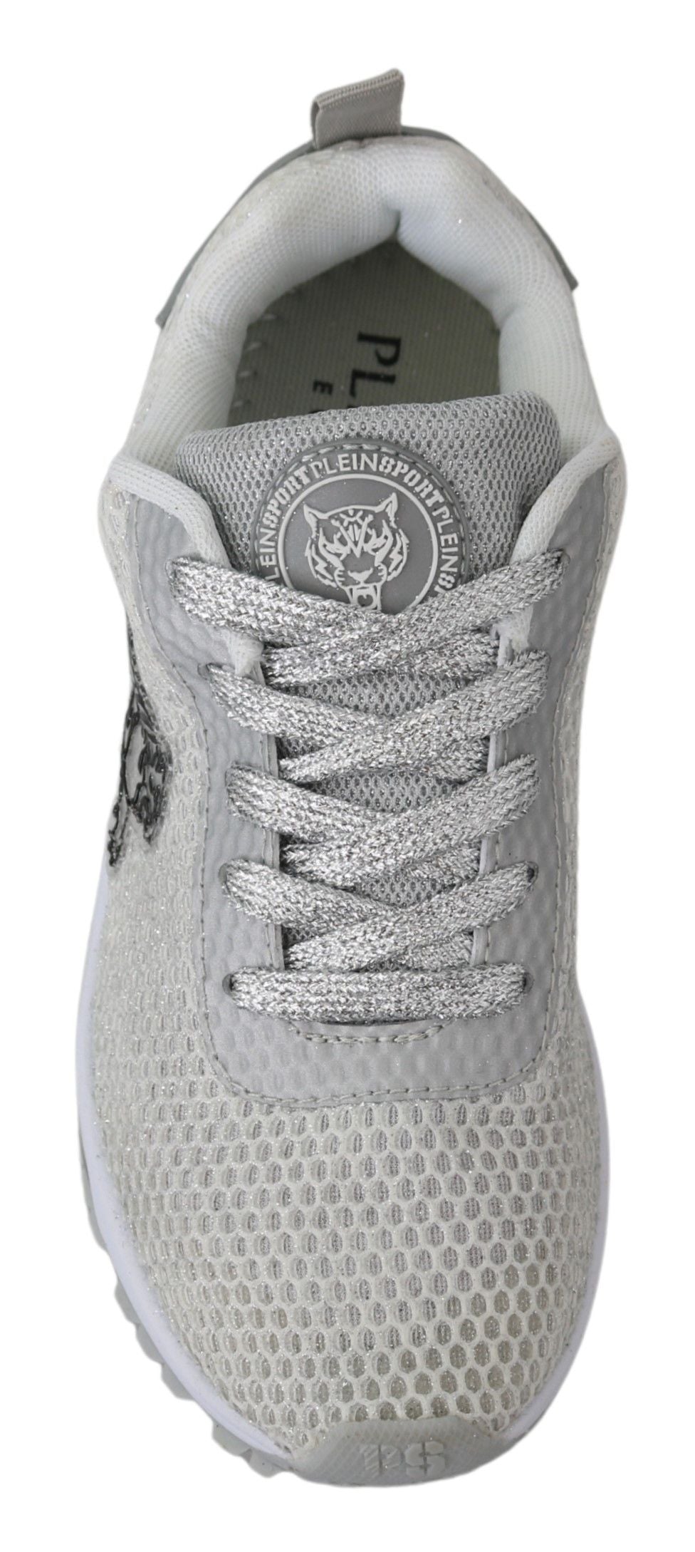 Plein Sport Glamorous Gretel Sport Sneakers in Silver