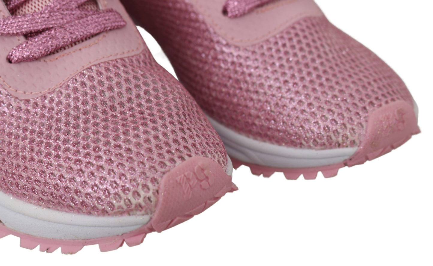 Plein Sport Chic powder pink high-craft sneakers