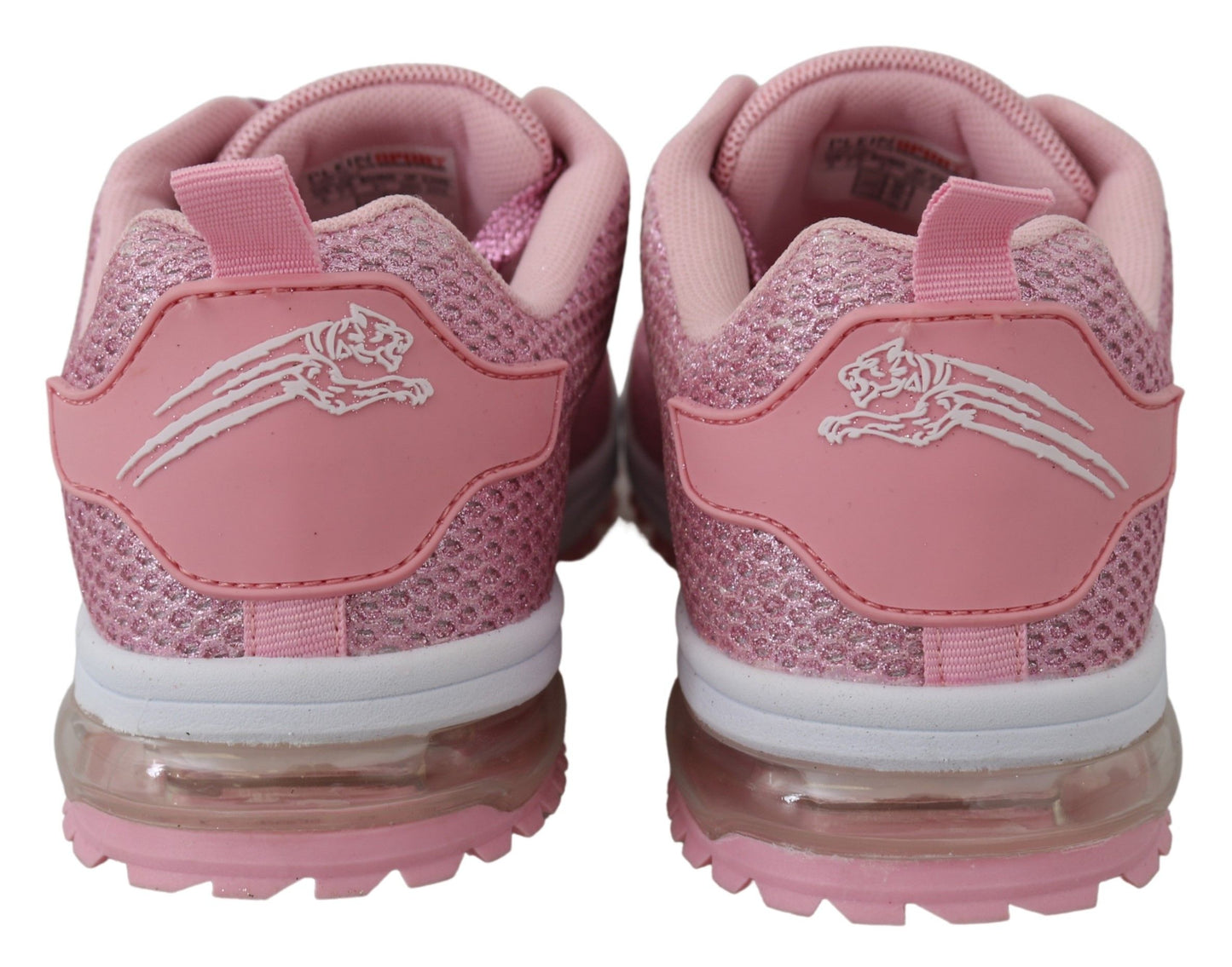 Plein Sport Chic powder pink high-craft sneakers