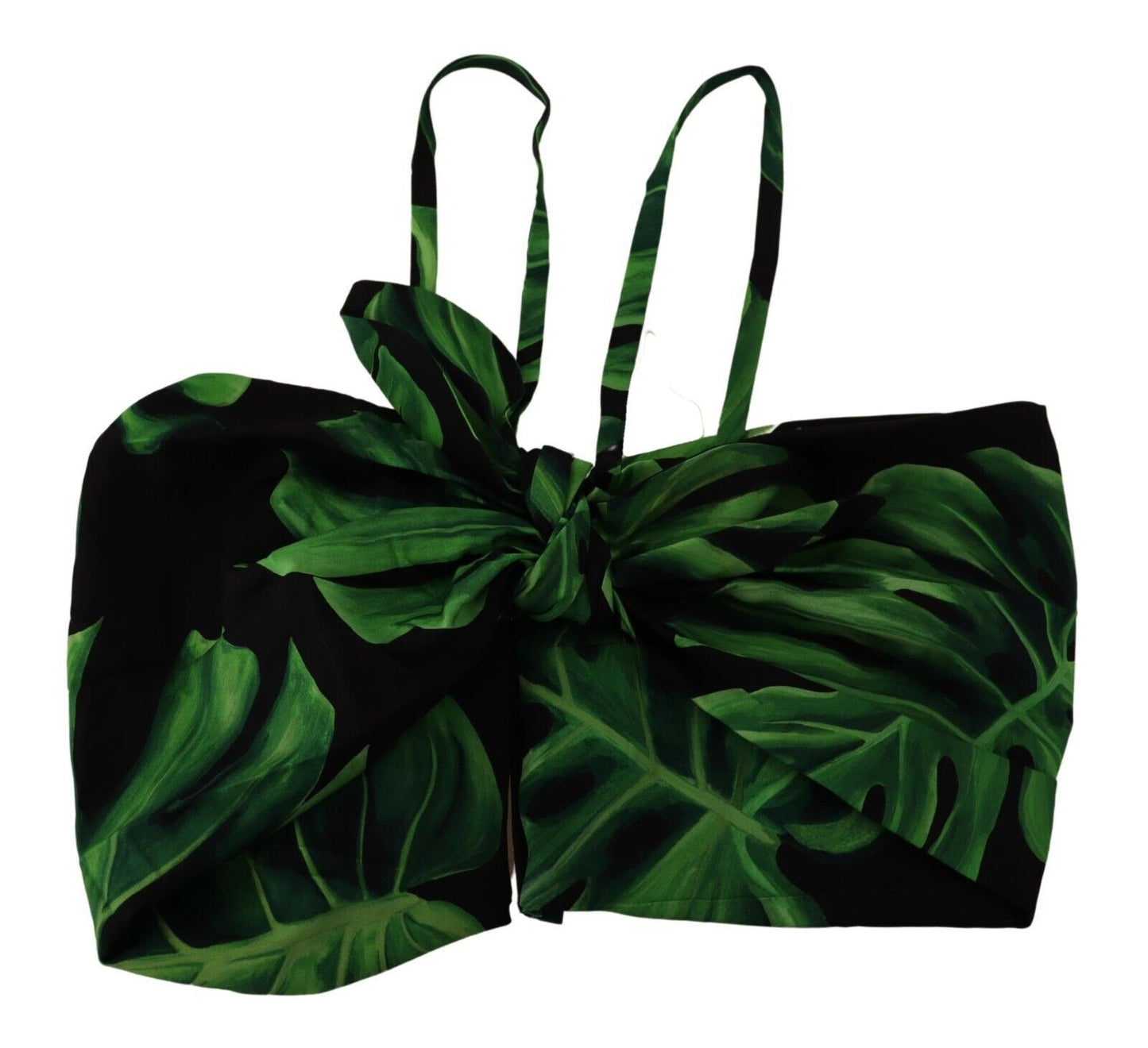 Dolce &amp; Gabbana Elegant foliage with holder for the cropped top