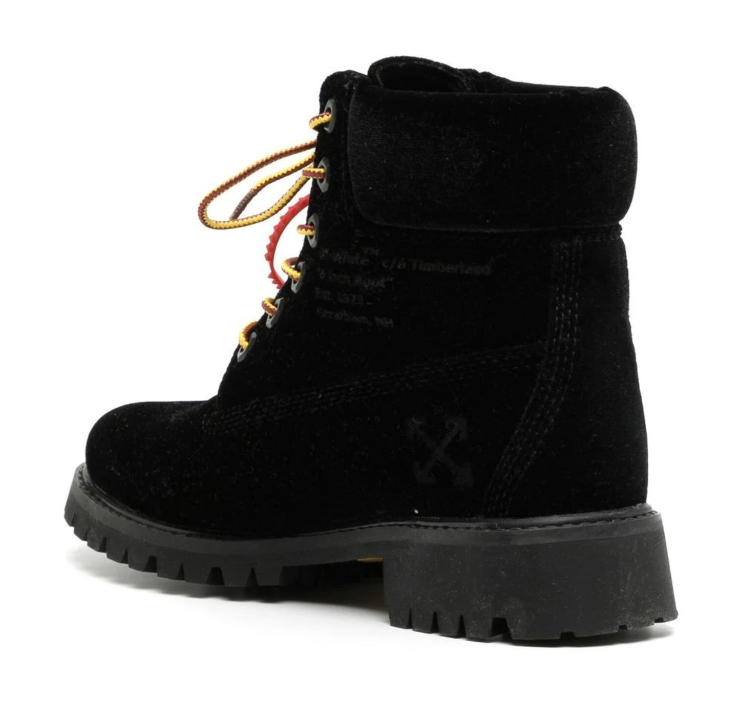 Off-White "Black Leather Boots for Women"