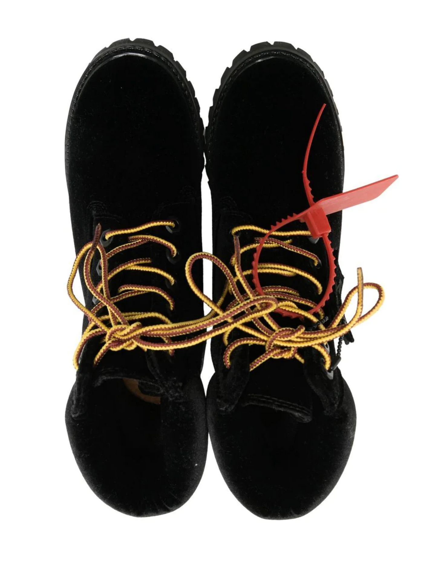 Off-White "Black Leather Boots for Women"