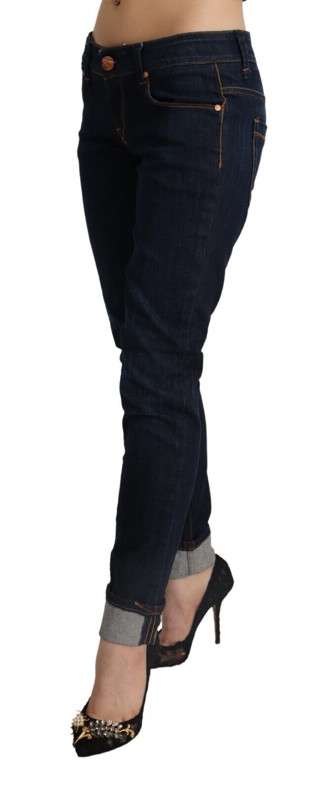 Eight Slim Fit Dark Blue Denim Elegance