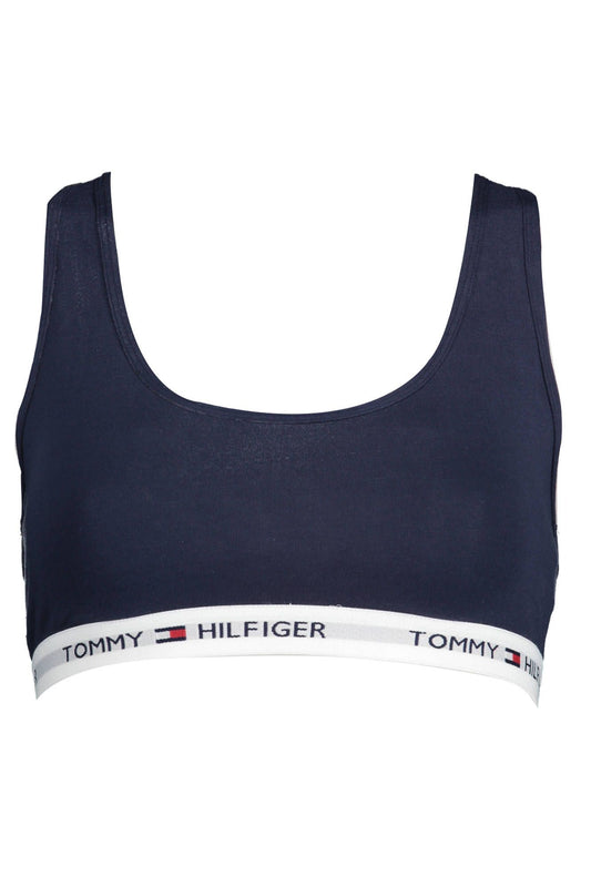 Tommy Hilfiger Blue Cotton Women's Sports Bra