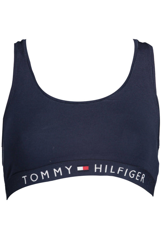 Tommy Hilfiger Blue Cotton Women's Sports Bra