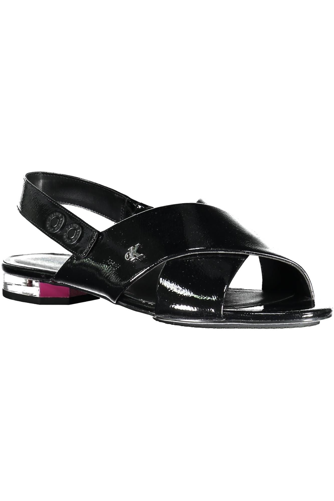 Calvin Klein Black Polyethylene Women Sandal