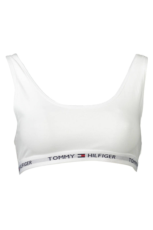 Tommy Hilfiger White Cotton Women's Sports Bra