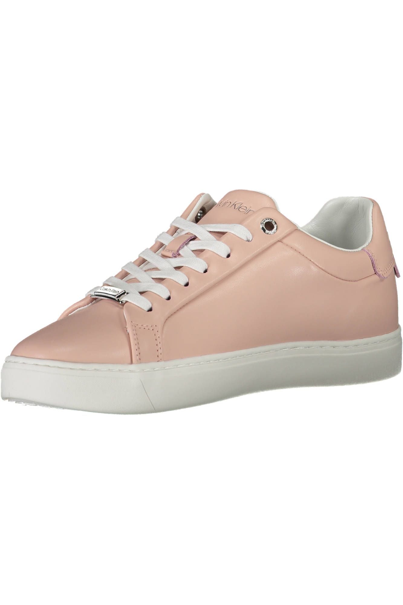 Calvin Klein Pink Leather Women's Sneakers