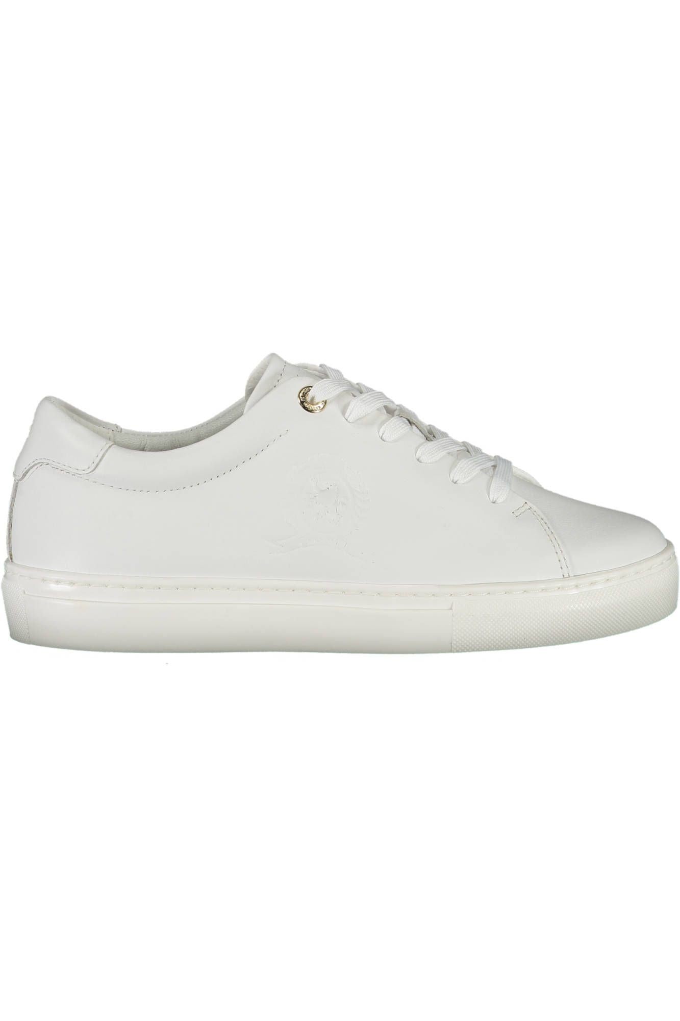 Tommy Hilfiger White Leather Women's Sneakers