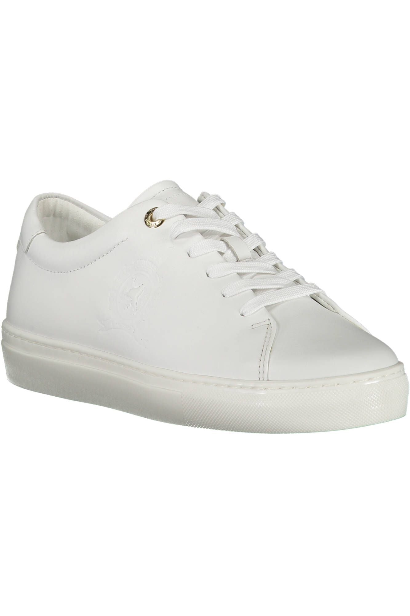 Tommy Hilfiger White Leather Women's Sneakers