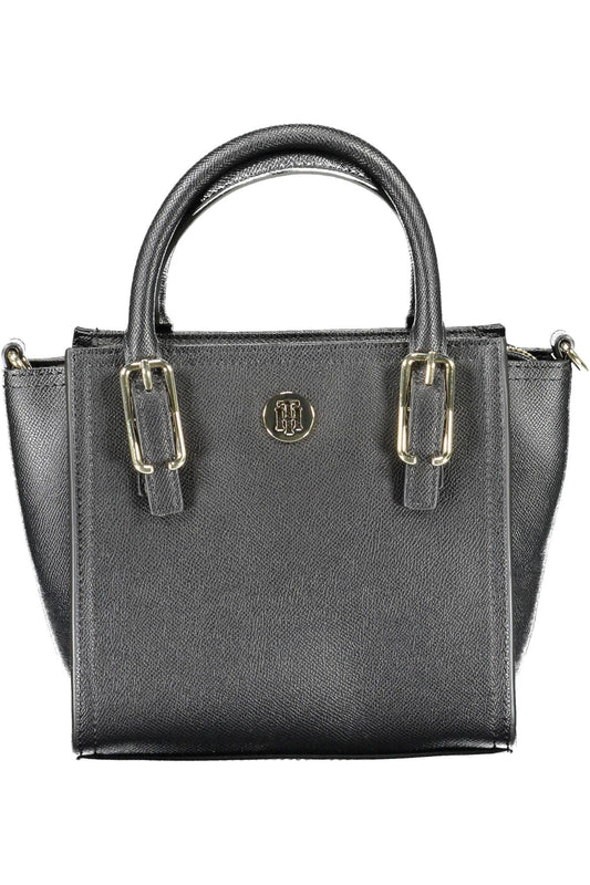 Tommy Hilfiger Schwarz Polyethylen Frauen Handtasche