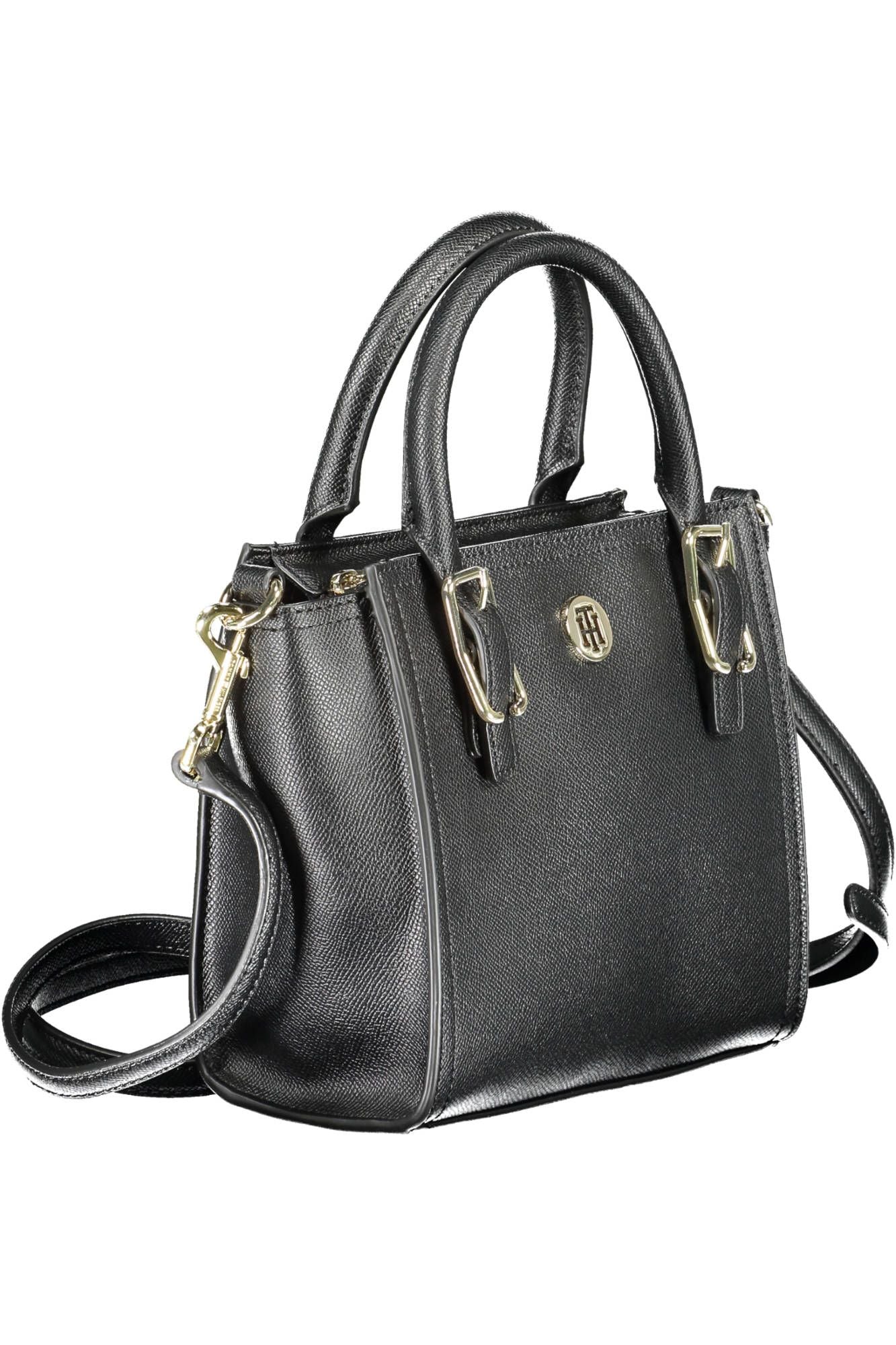 Tommy Hilfiger Schwarz Polyethylen Frauen Handtasche