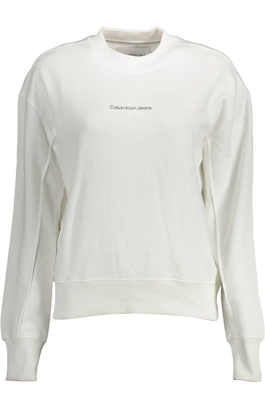 Calvin Klein White Cotton Sweater for Women